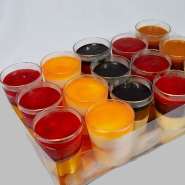 Mini verrines glacées assorties 15 pièces