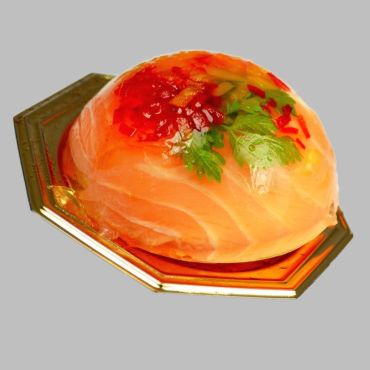 Dodine de Saumon et Œuf Poché