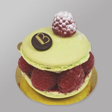 Macaron Framboise Anis Individuel