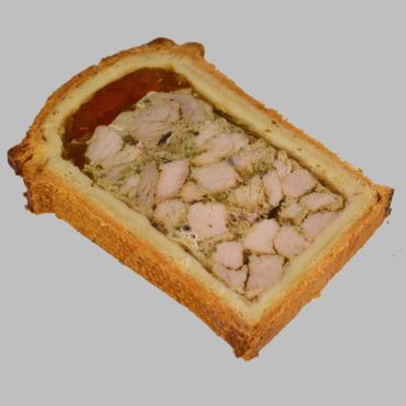 Tranche de pâté en croûte